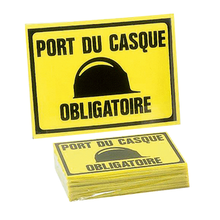 SAC 25 PX 300X200MM PORT CASQUE OBLIGATOIRE