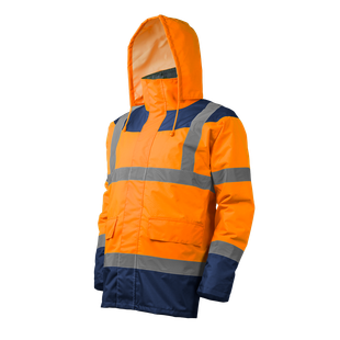 PARKA KETA HV ORANGE/MARINE
