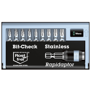COFFRET D'EMBOUTS BIT-CHECK 10 INOX 1 SB
