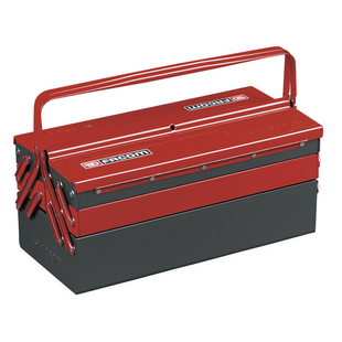 BOITE A OUTILS ACIER 5 COMPARTIMENTS