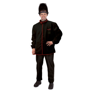 VESTE DE SOUDEUR CUIR PLEINE FLEUR