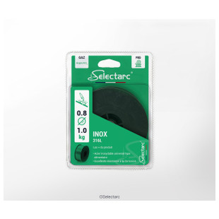 FIL MIG INOX 316L Ø100 0,8MM (1KG)