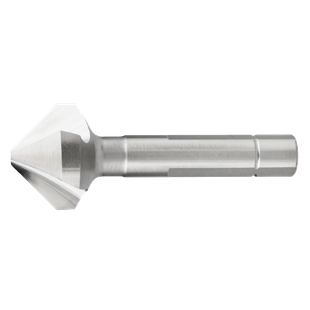 FRAISE A CHANFREINER HSS-E 90° 3 TAILLANTS QUEUE A 3 MEPLATS 42.555