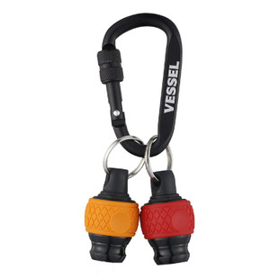 PORTE-EMBOUT QUICK BALL AVEC MOUSQUETON (JEU DE 2)