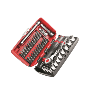 COFFRET SERRAGE-VISSAGE NANO 1/4" 38 PIECES