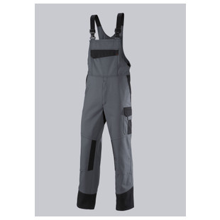 COTTE A BRETELLES MULTINORMES APC1 GRIS FONCE/NOIR