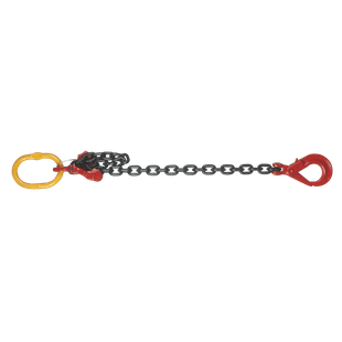 ELINGUE CHAINE GR80 1 BRIN A RACCOURCISSEUR CROCHETS AUTOMATIQUES 10MM/3,15T/2M