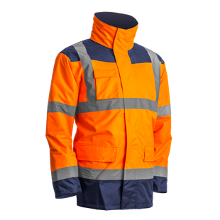 PARKA MULTICOUCHES KANATA 4/1 ORANGE/MARINE