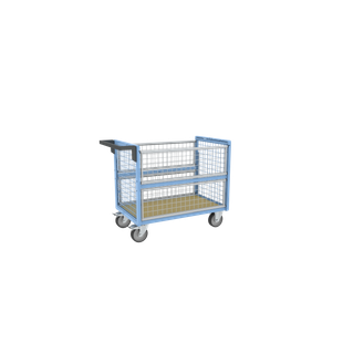 CHARIOT CONTENEUR GRILLAGE