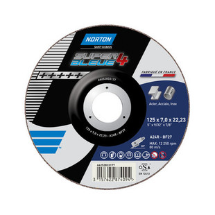 DISQUE A EBARBER SUPER BLEUE 5 METAL/INOX