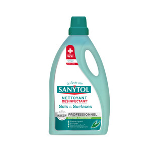 DESINFECTANT NETTOYANT SOLS ET SURFACES 5L