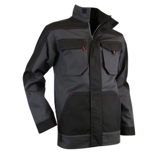 BLOUSON CERAMIQUE GRIS NUIT/NOIR