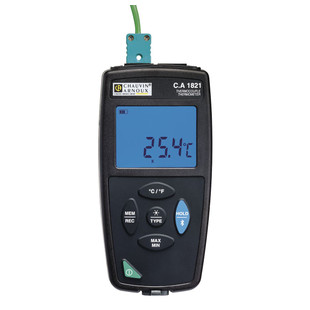 THERMOMÈTRE PORTABLE 1 VOIE POUR THERMOCOUPLE CA 1821