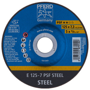 DISQUE A EBARBER PS-FORTE STEEL