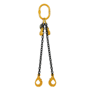 ELINGUE CHAINE GR80 2 BRINS A RACCOURCISSEUR CROCHETS AUTOMATIQUES