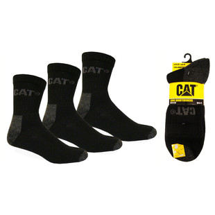 CHAUSSETTE QUARTERSOCKS NOIR  LOT 3 PAIRES T41-45