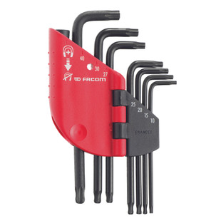 JEU DE 7 CLES MALES TORX/RESISTORX 89SR.J7PB