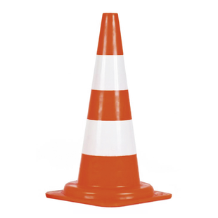 BALISE SIGNALISATION PE ORANGE FLUO BS50B