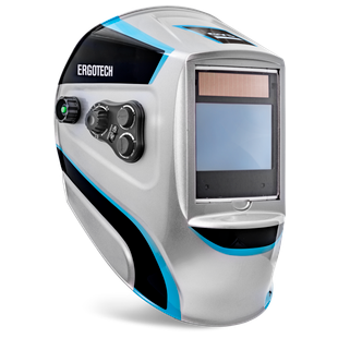 MASQUE DE SOUDAGE LCD ERGOTECH+ 3/5-13 G SILVER TRUE COLOR