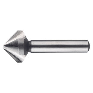 FRAISE A CHANFREINER HSS 90° 3 TAILLANTS QUEUE CYLINDRIQUE ECO PRO 42.535