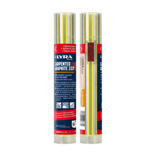 MINE POUR LYRA DRY PROFI GIANT 333 GRAPHITE 2H CHARPENTIER (ETUI DE 12)